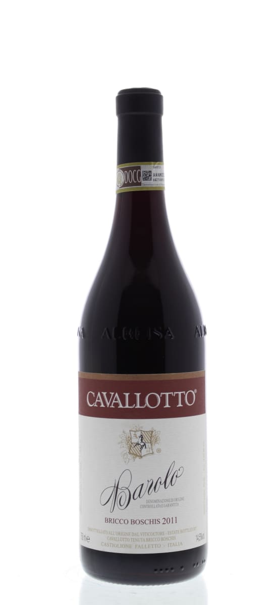 Cavallotto Barolo Bricco Boschis 2011 Front Bottle Shot