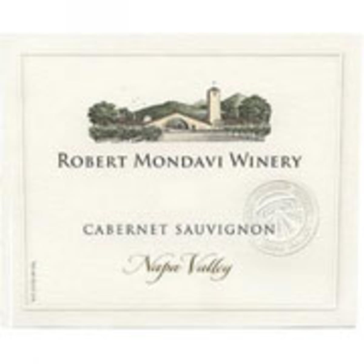 Robert Mondavi Napa Valley Cabernet Sauvignon 1983 Front Label