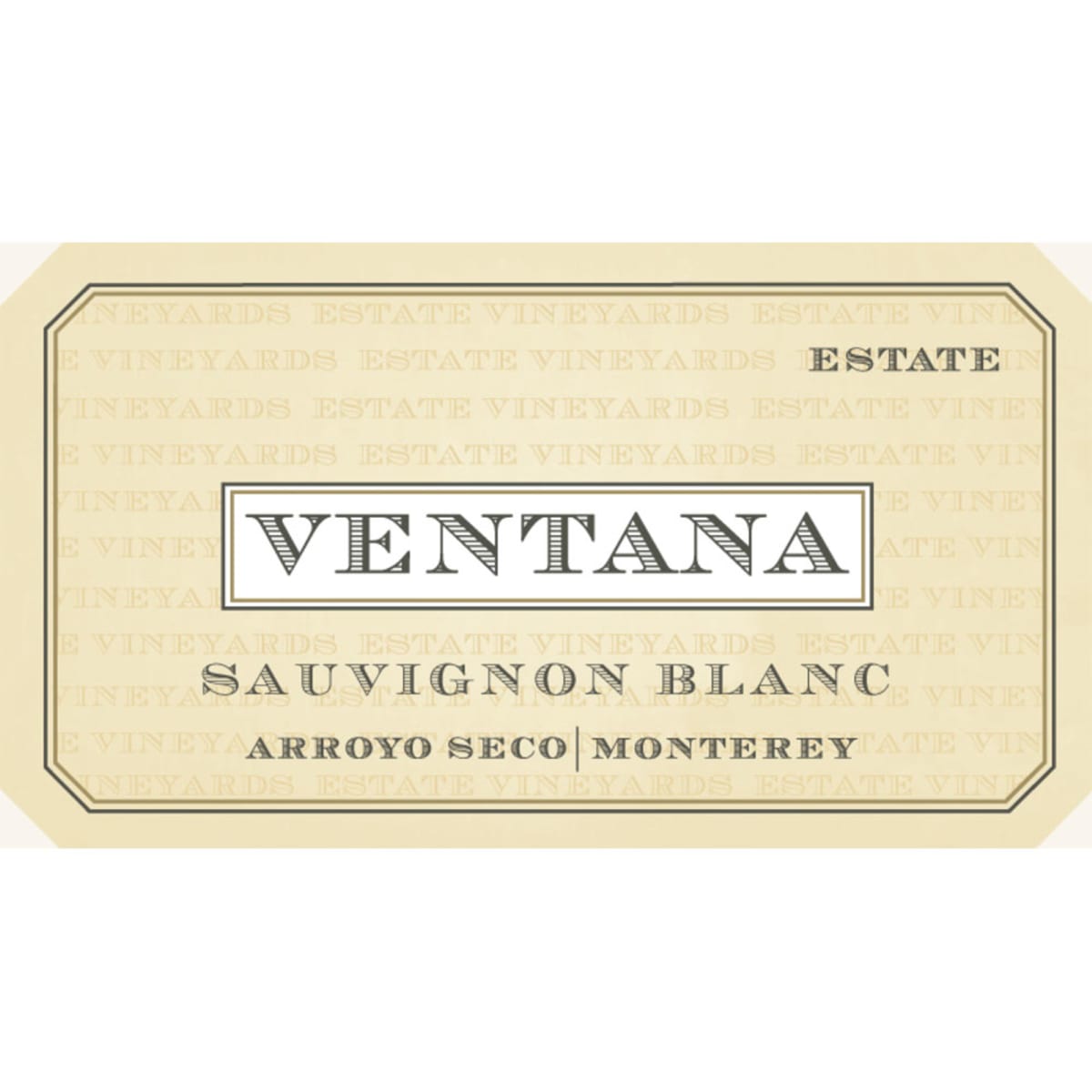 Ventana Sauvignon Blanc 2014 Front Label