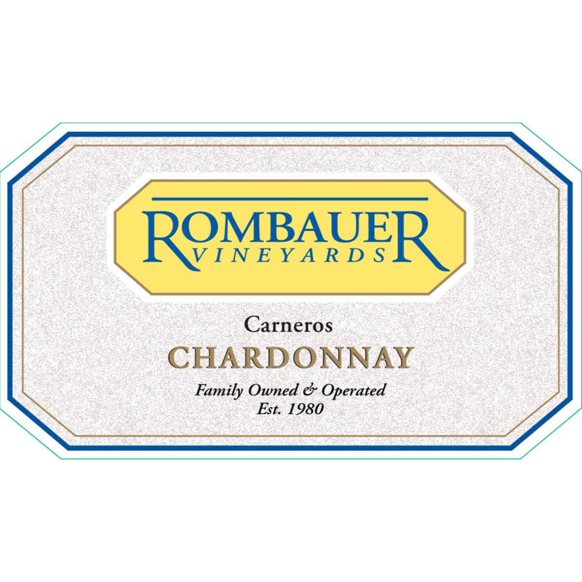 Rombauer Chardonnay (375ML half-bottle) 2014 Front Label