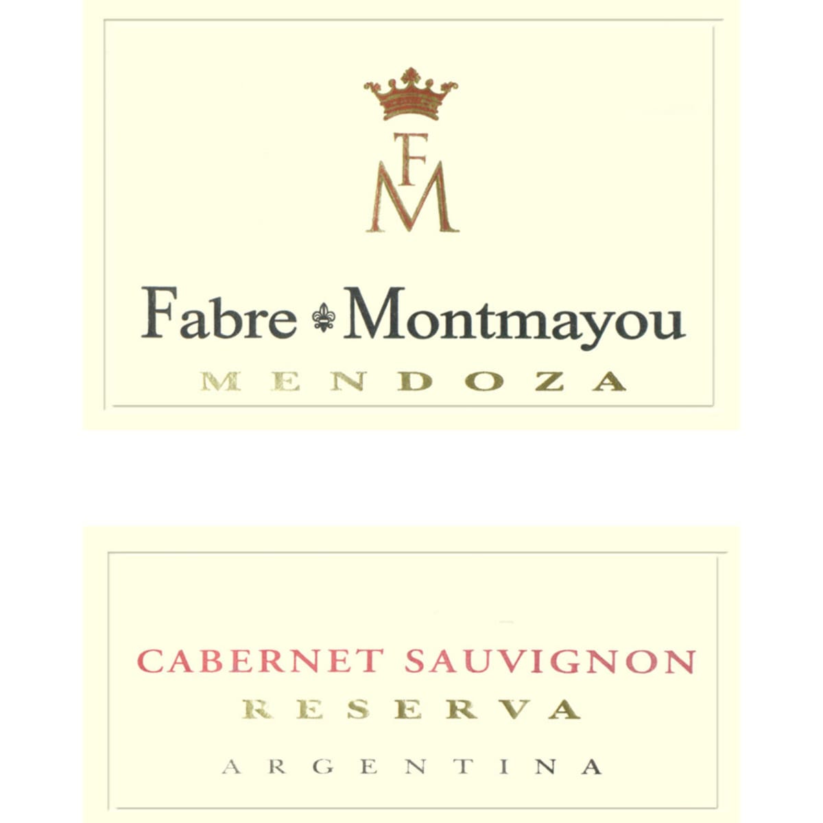 Fabre Montmayou Reserva Cabernet Sauvignon 2014 Front Label