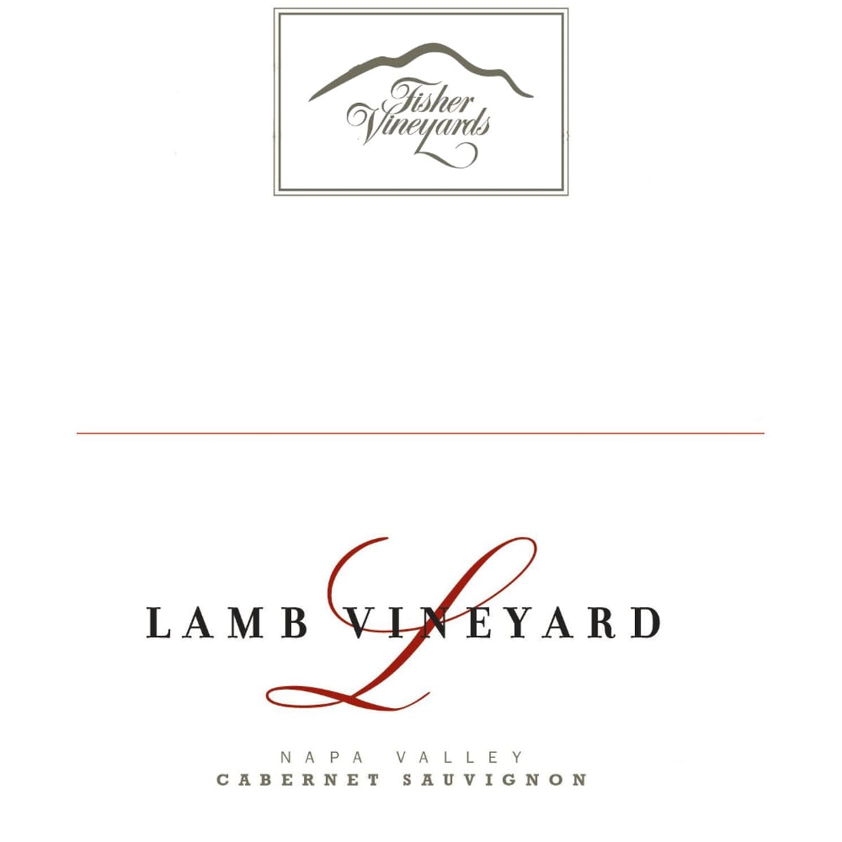 Fisher Vineyards Lamb Vineyard Cabernet Sauvignon 2011 Front Label