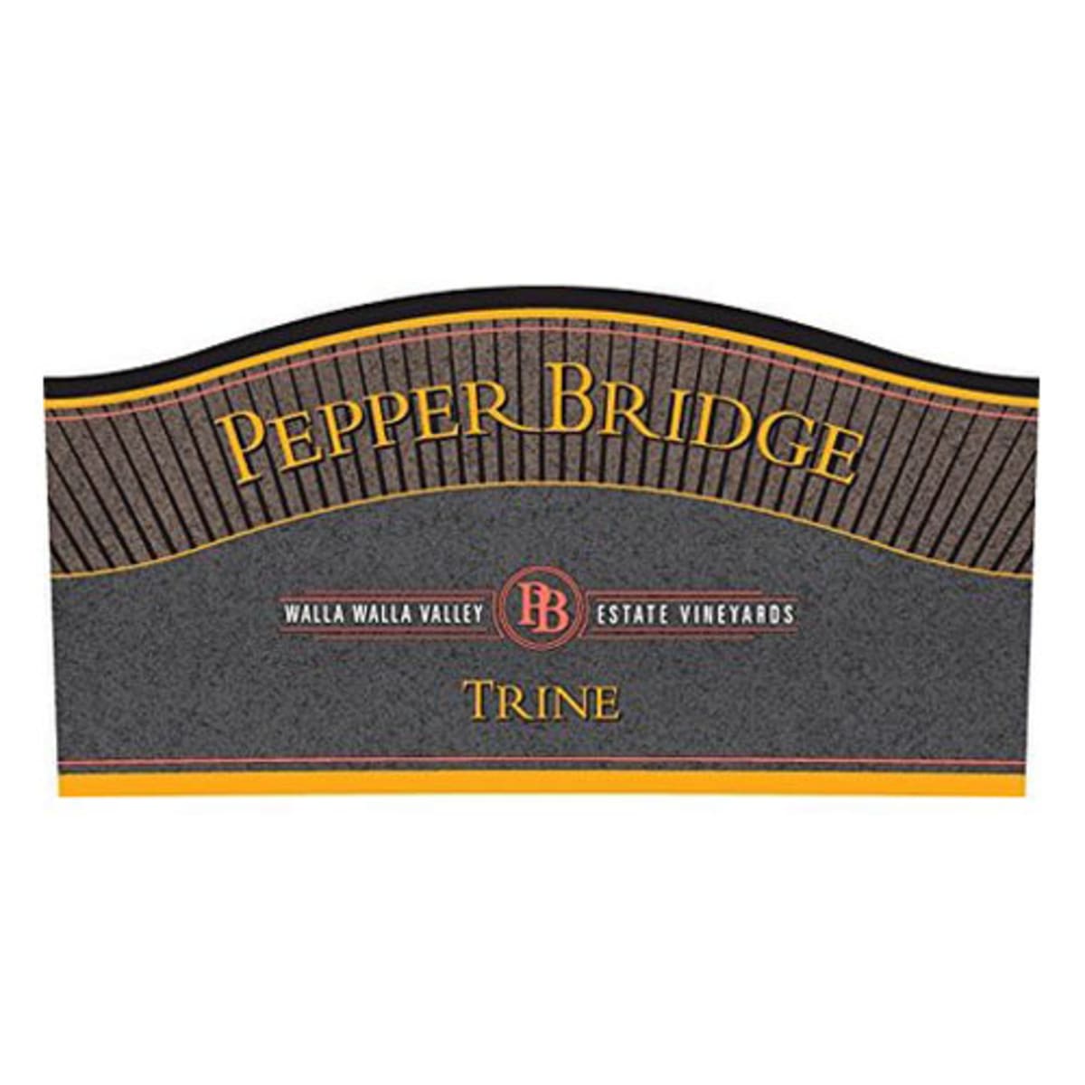 Pepper Bridge Winery Trine 2012 Front Label