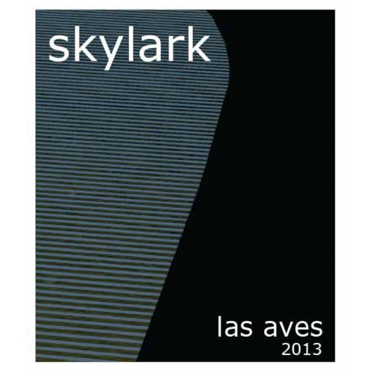 Skylark Las Aves 2013 Front Label