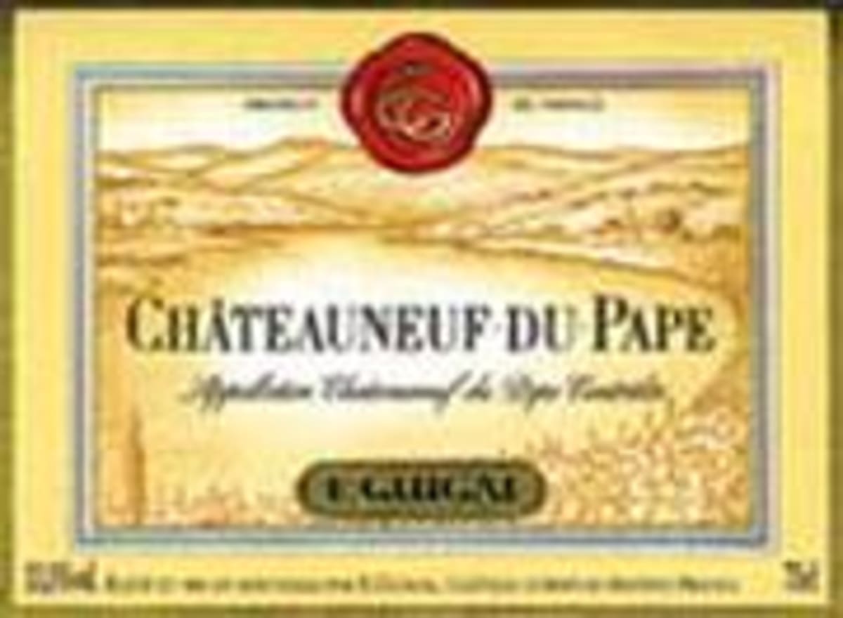 Guigal Chateauneuf-du-Pape 1997 Front Label