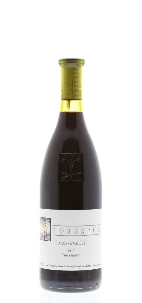 Torbreck The Factor Shiraz 2013 Front Bottle Shot