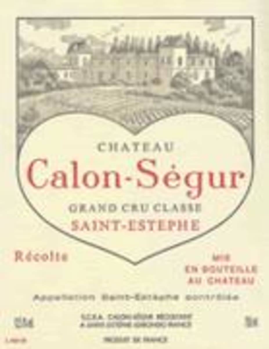 Chateau Phelan Segur  1995 Front Label