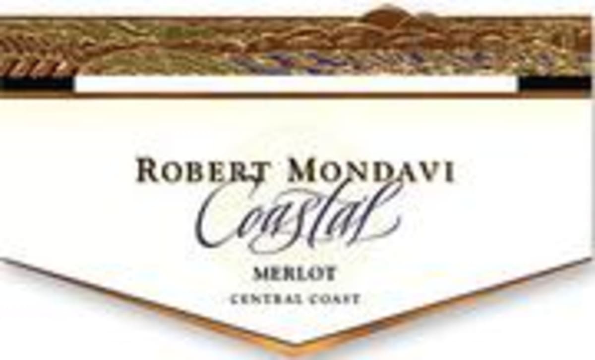 Robert Mondavi Coastal Merlot (1.5L) 1998 Front Label
