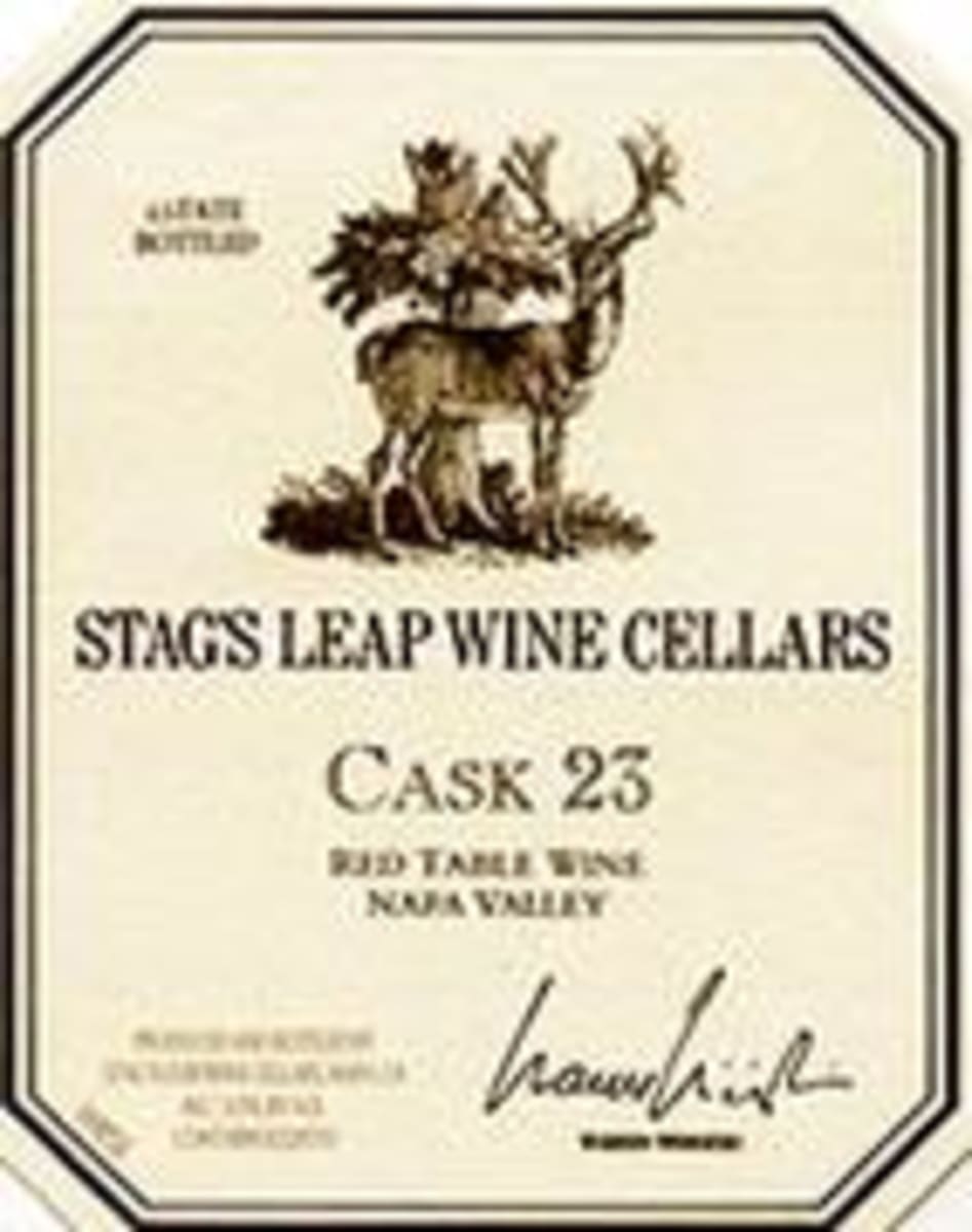 Stag's Leap Wine Cellars Cask 23 Cabernet Sauvignon 1997 Front Label