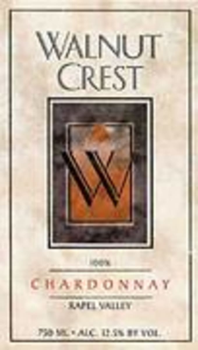 Walnut Crest Chardonnay 1999 Front Label