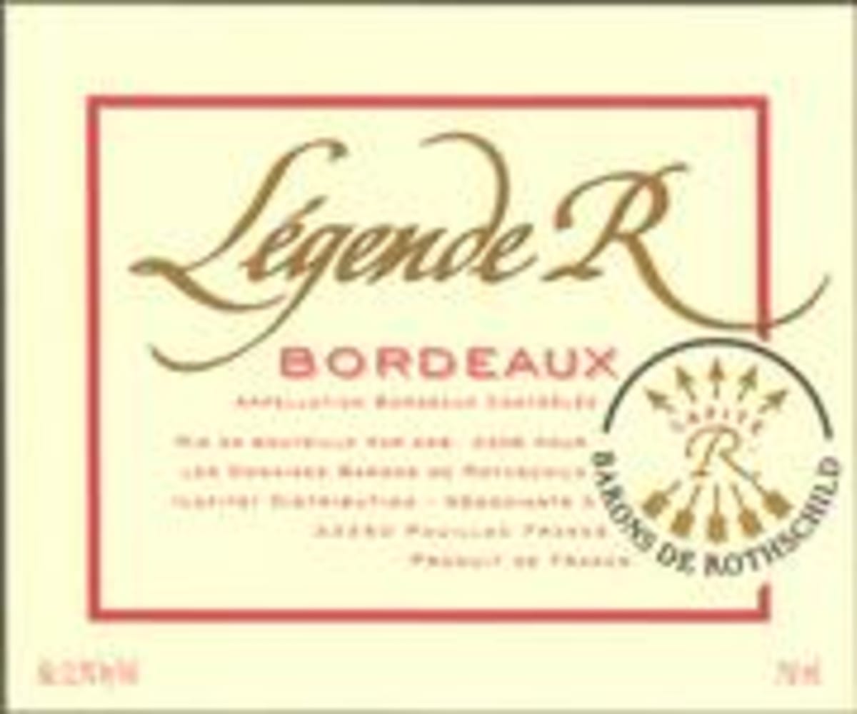 Barons de Rothschild Legende r 1998 Front Label