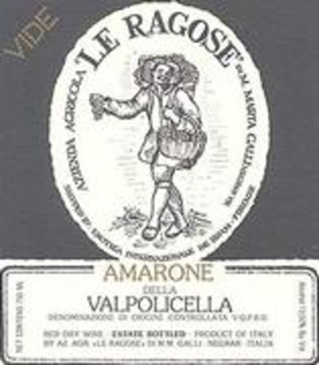 Le Ragose Amarone 1994 Front Label