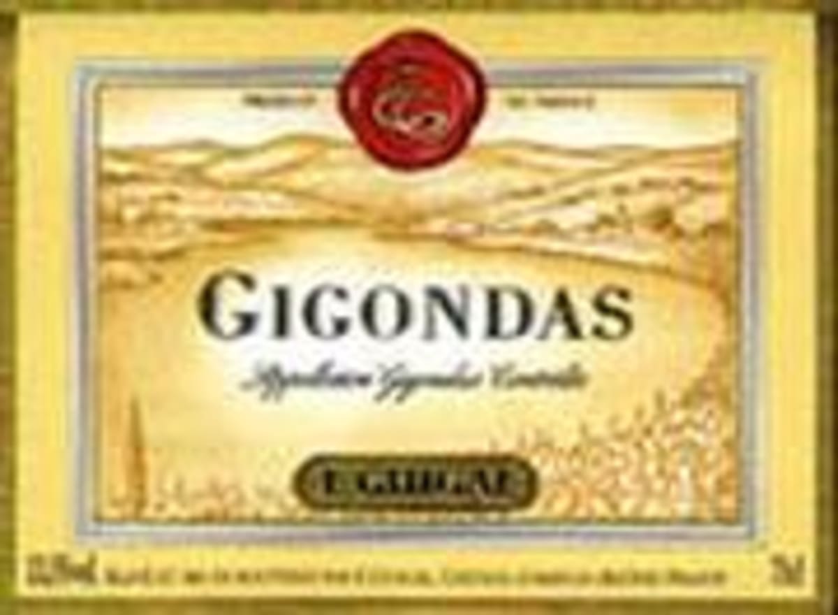 Guigal Gigondas Rouge 1998 Front Label