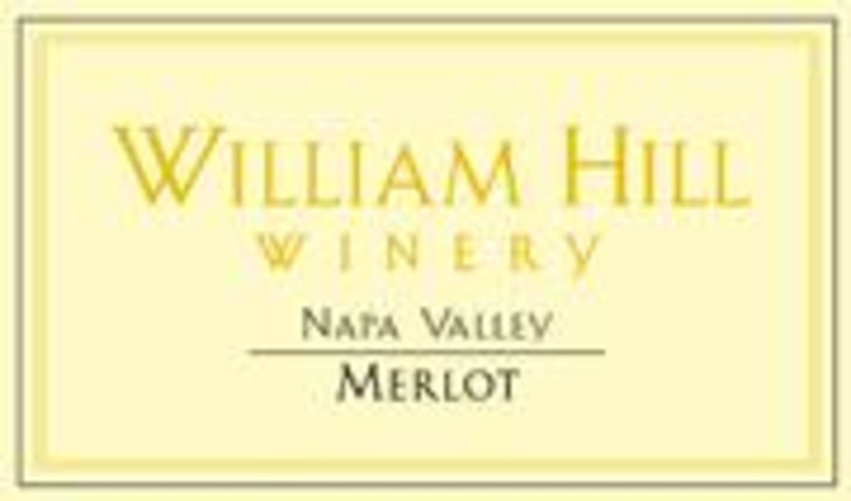 William Hill Napa Valley Merlot 1998 Front Label