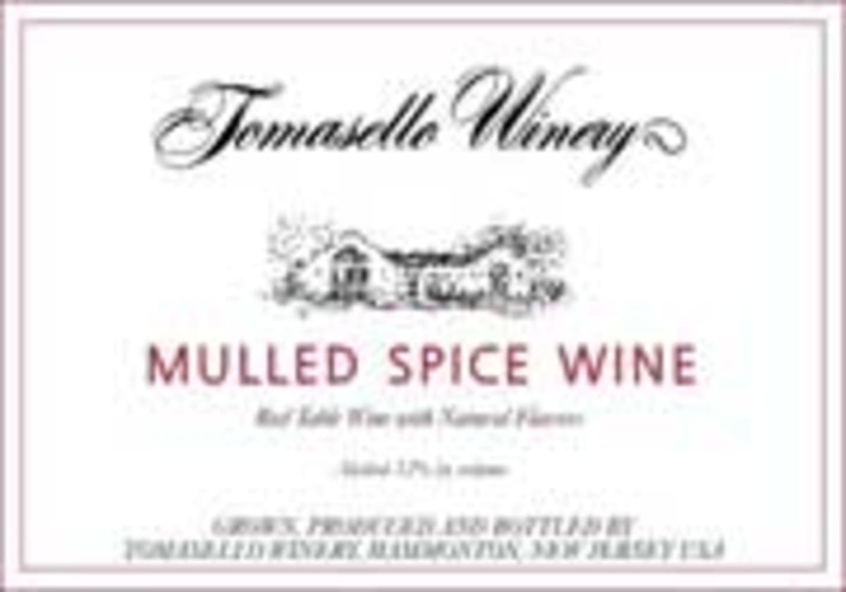 Tomasello Winery Mulled Spice Wine Front Label