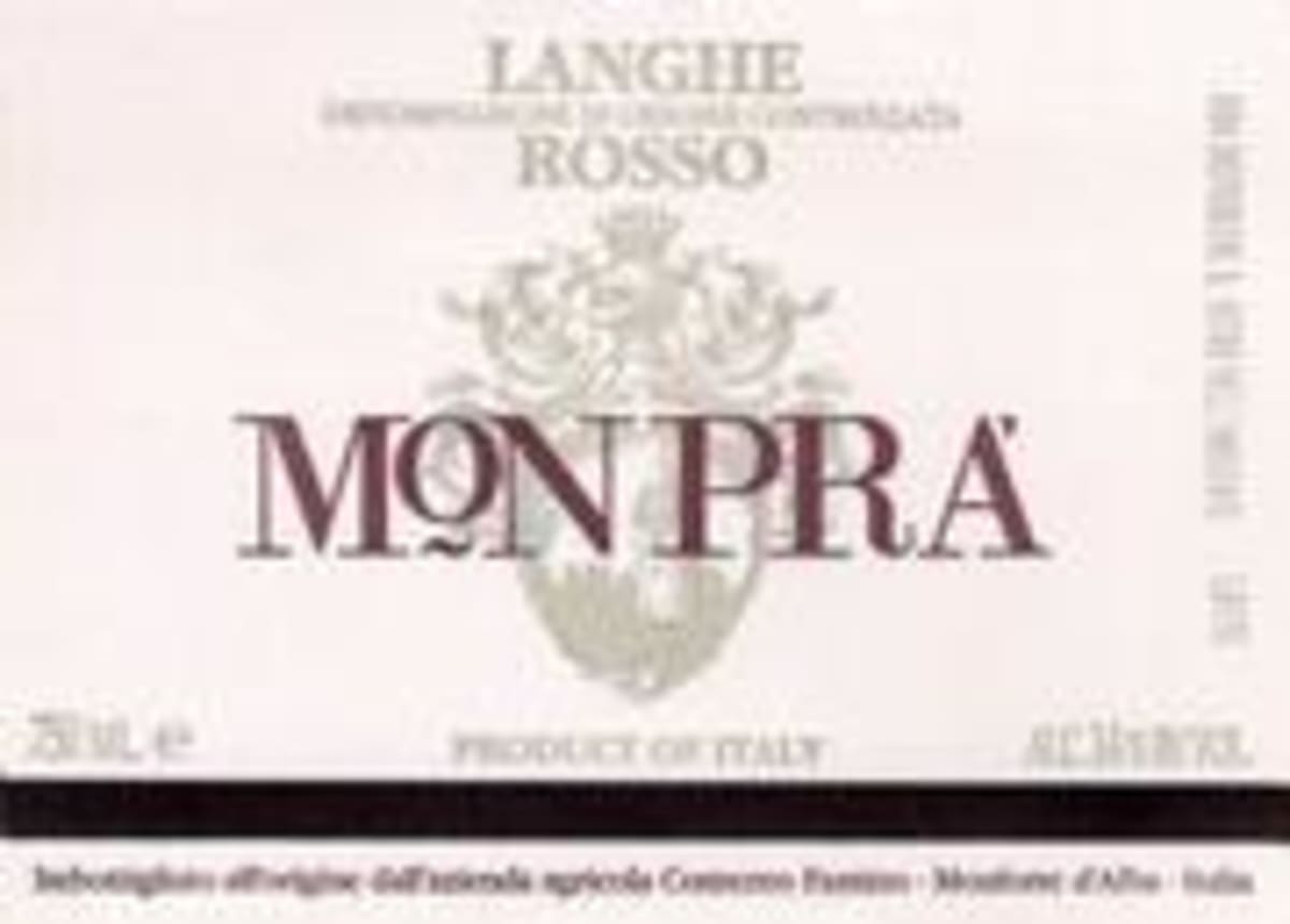 Conterno Fantino Monpra 1997 Front Label