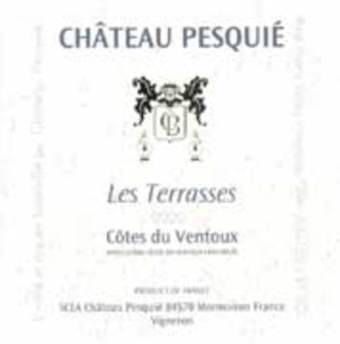 Chateau Pesquie Terrasses Rose 2000 Front Label