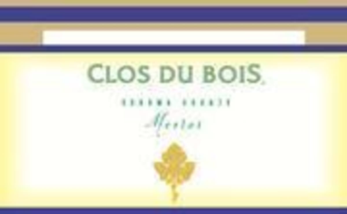 Clos du Bois Merlot (half-bottle) 1999 Front Label