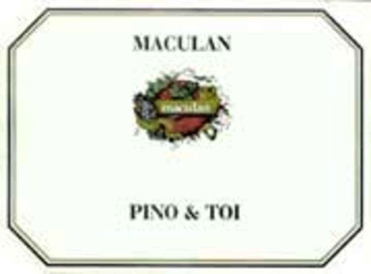 Maculan Pino and Toi 2001 Front Label