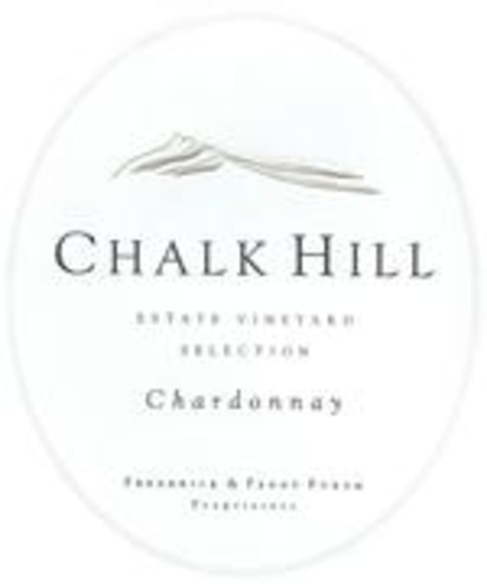 Chalk Hill Estate Vineyard Selection Chardonnay 1999 Front Label