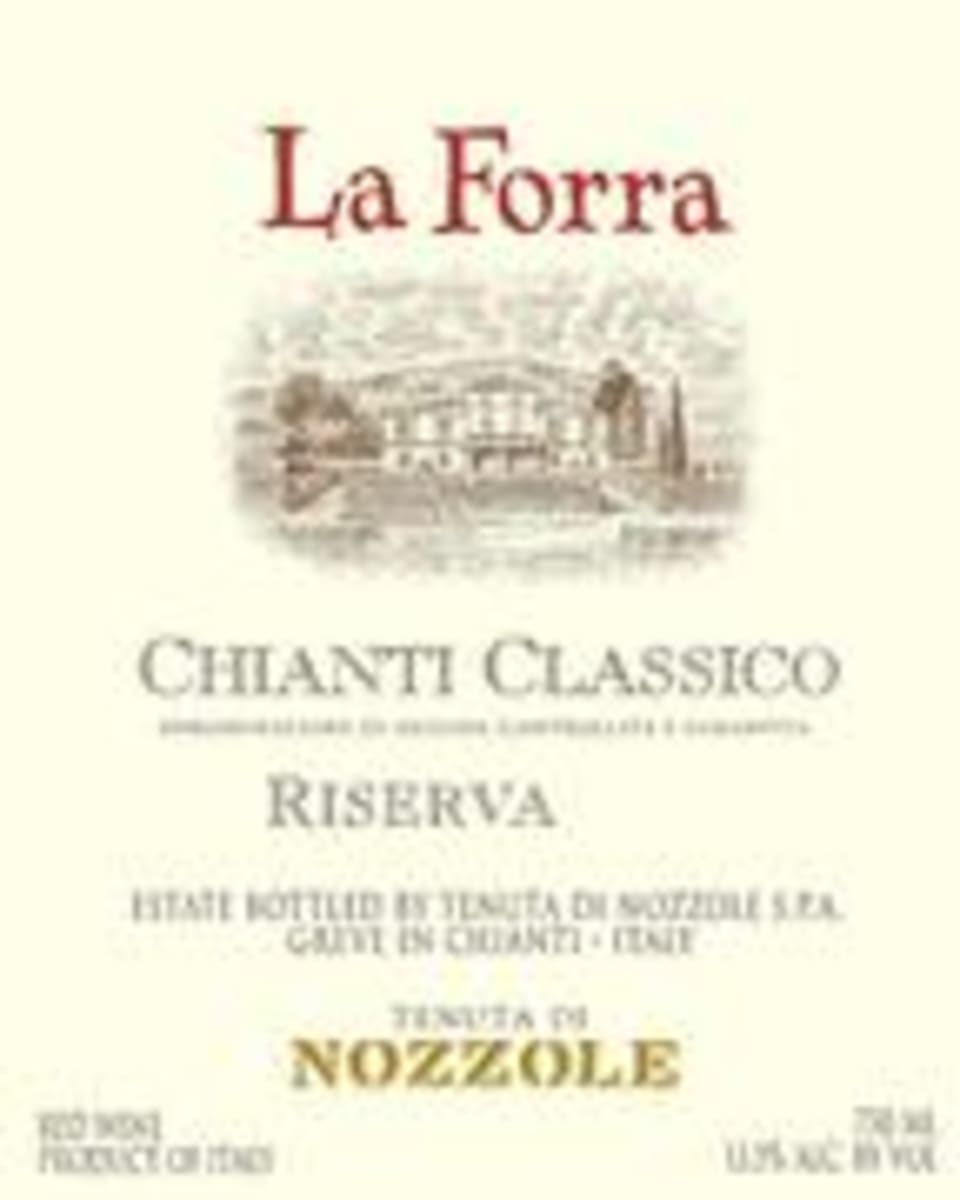 Tenuta di Nozzole La Forra Chianti Classico Riserva 1999 Front Label