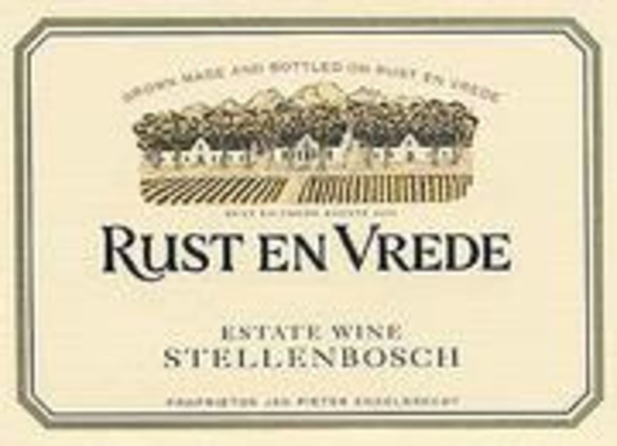 Rust en Vrede Estate Red Blend 1999 Front Label