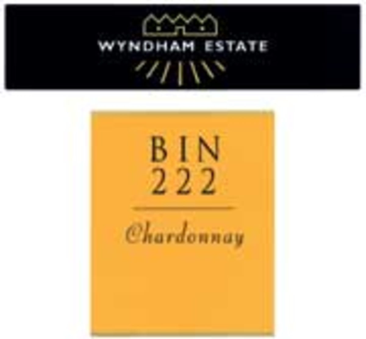 Wyndham Bin 222 Chardonnay 2002 Front Label