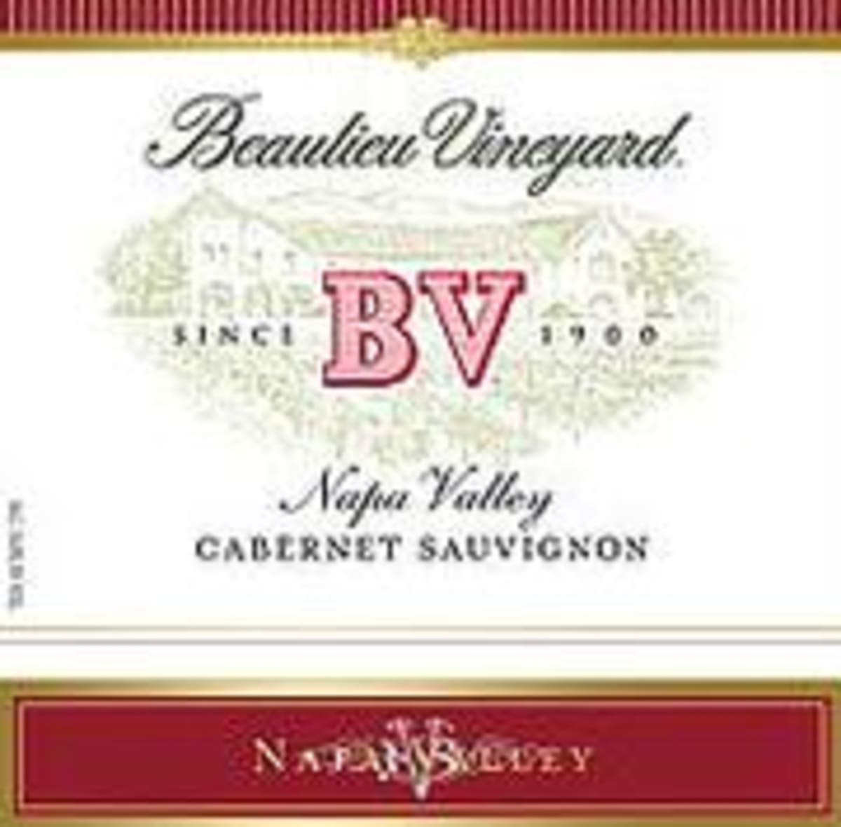 Beaulieu Vineyard Napa Valley Cabernet Sauvignon (375ML half-bottle) 2000 Front Label