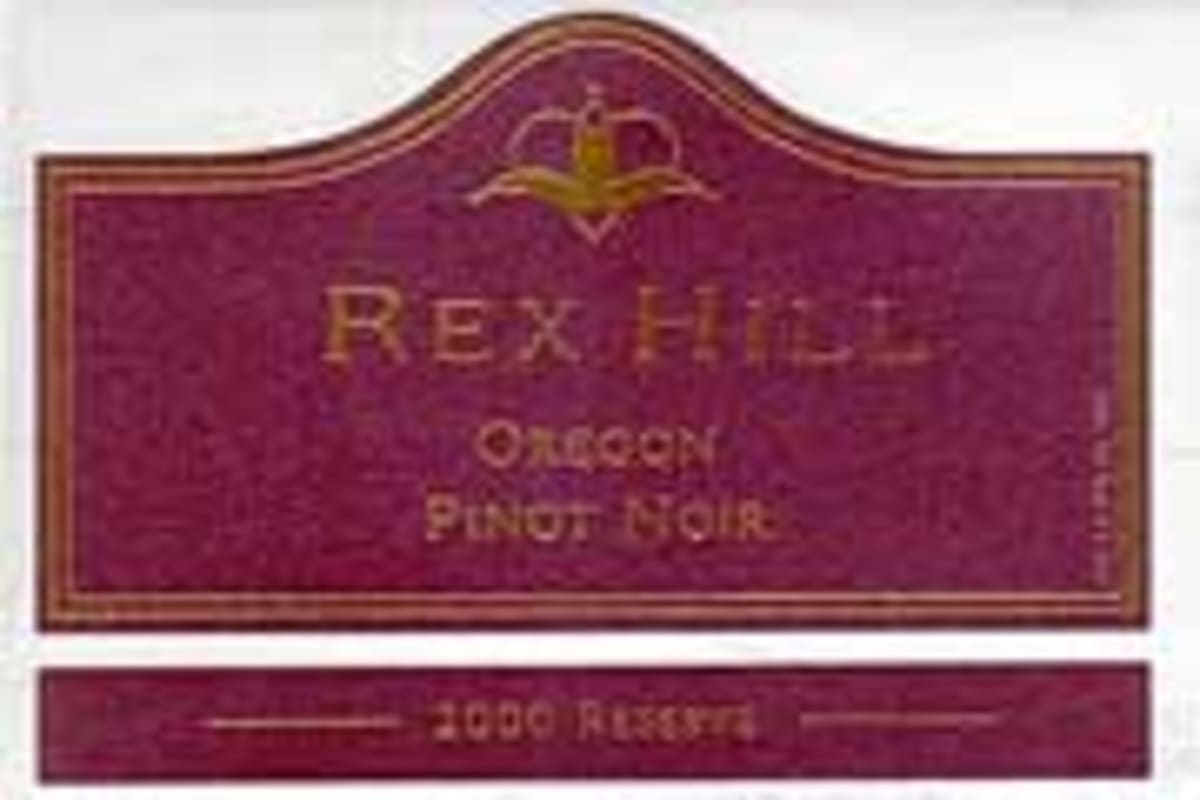 Rex Hill Reserve Pinot Noir 2000 Front Label