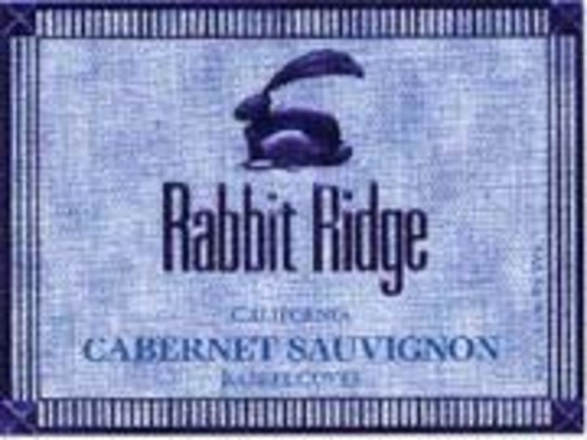 Rabbit Ridge CA Barrel Cuvee Cabernet Sauvignon 2001 Front Label