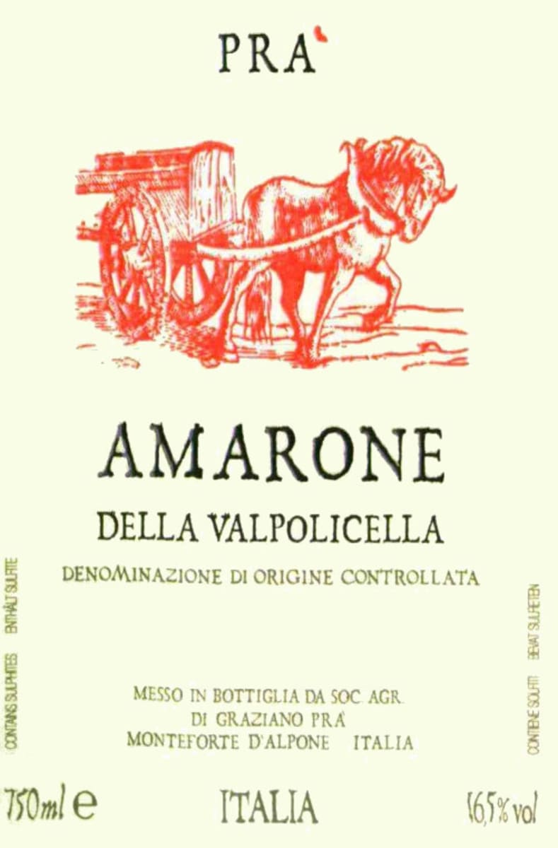 Pra Amarone della Valpolicella 2007 Front Label