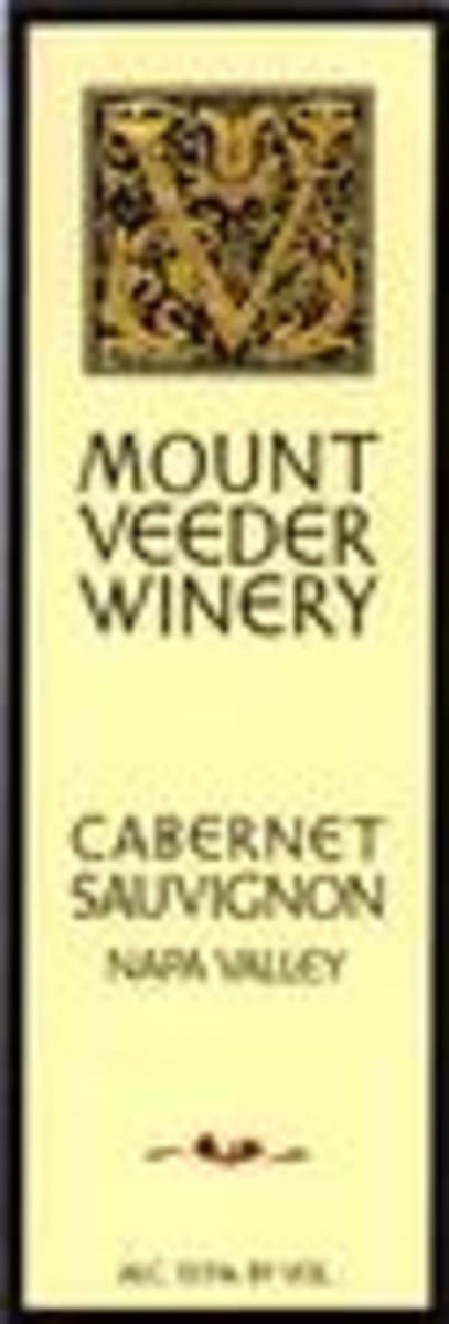 Mount Veeder Winery Cabernet Sauvignon 1995 Front Label