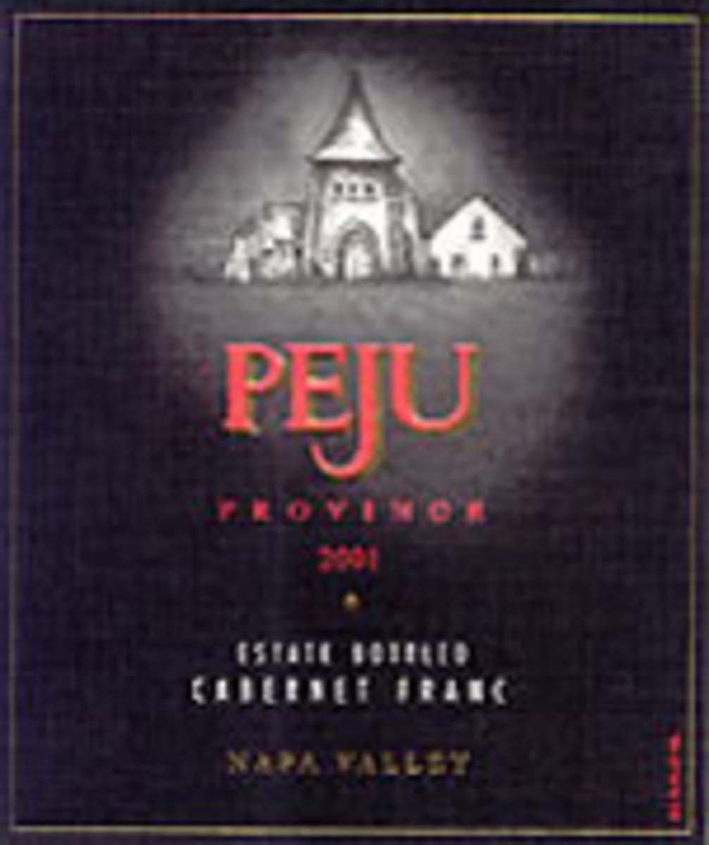 Peju Winery Cabernet Franc 2001 Front Label