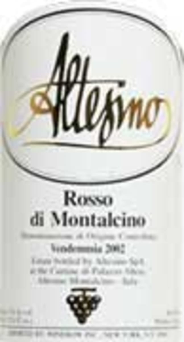 Altesino Rosso di Montalcino 2002 Front Label