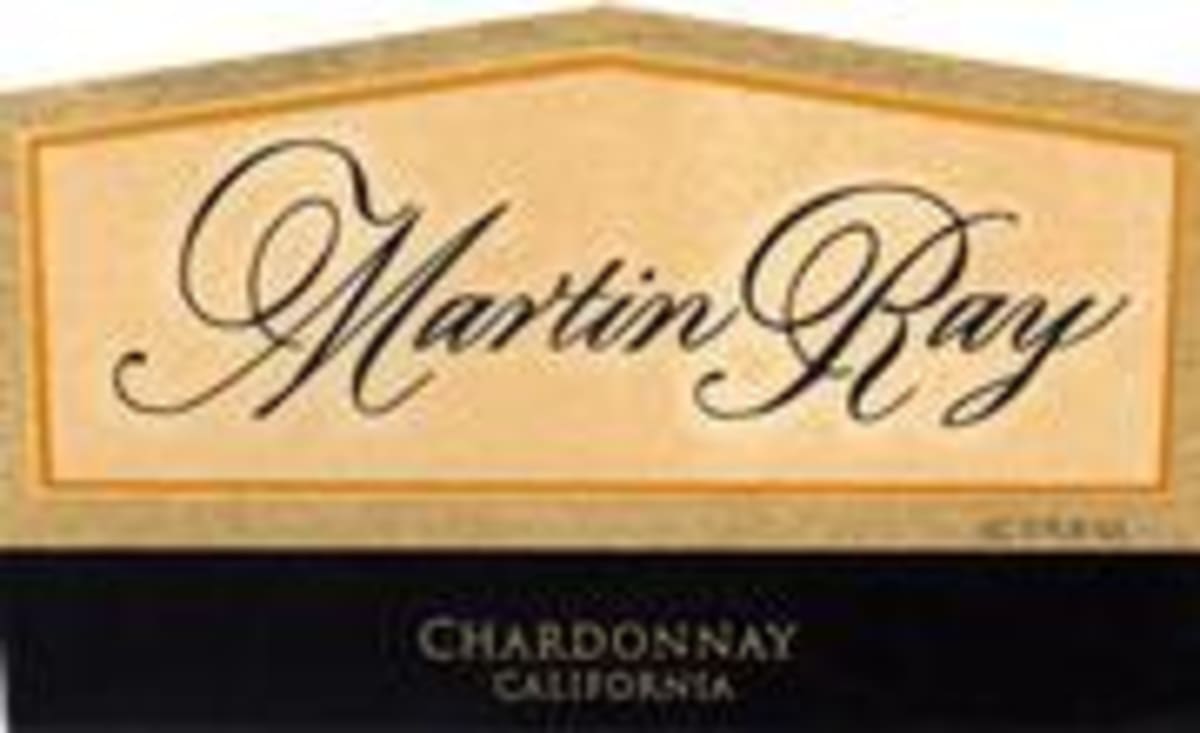 Martin Ray Russian River Valley Chardonnay 1998 Front Label