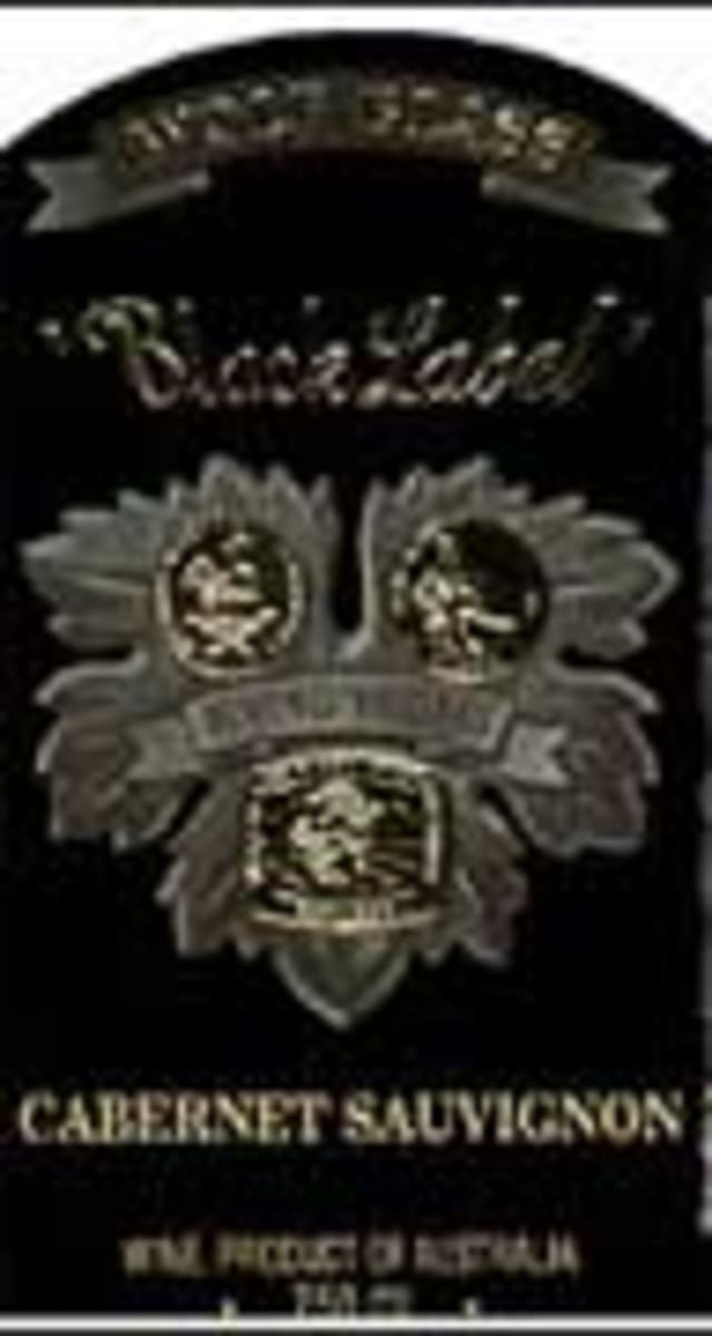 Wolf Blass Black Label Barossa Cabernet Sauvignon 2000 Front Label