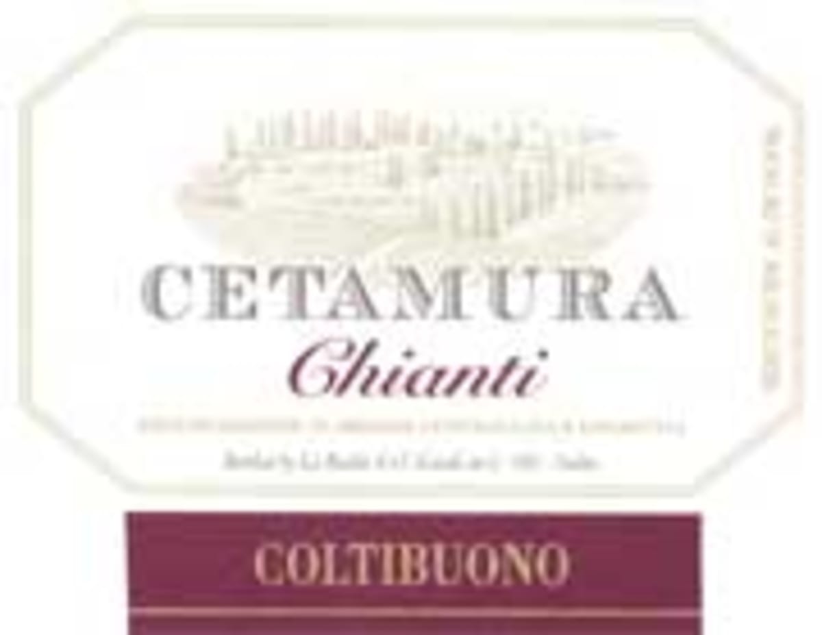 Badia a Coltibuono Cetamura Chianti 2002 Front Label