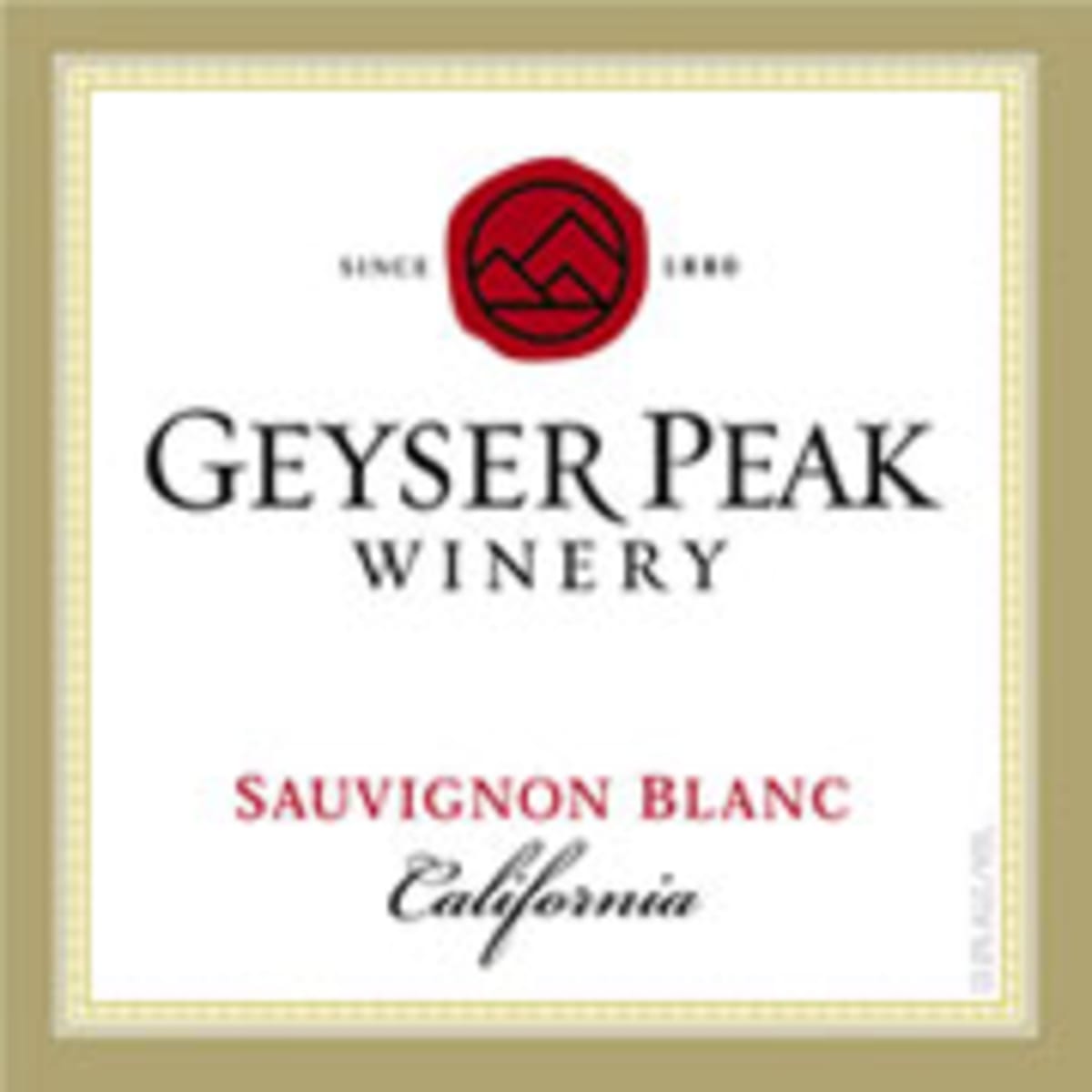 Geyser Peak Sauvignon Blanc 2003 Front Label