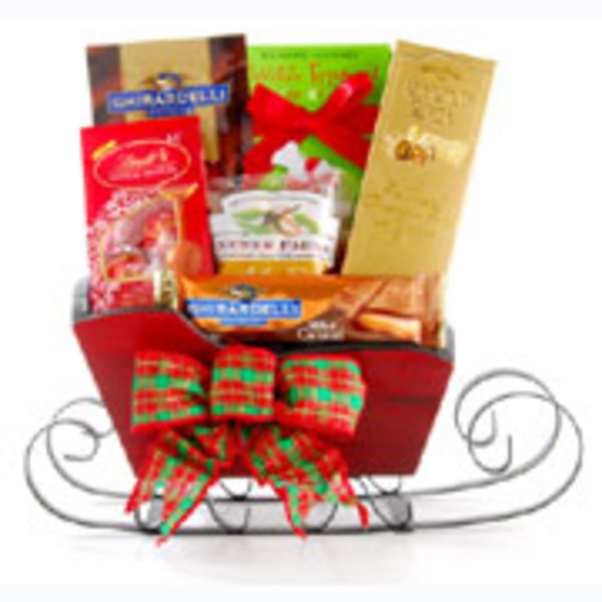 wine.com Snackin' Sleigh Ride Gift Basket Gift Product Image