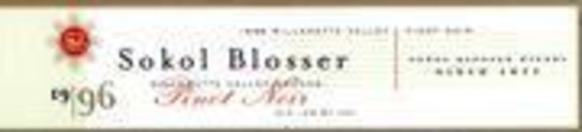 Sokol Blosser Pinot Noir 1997 Front Label