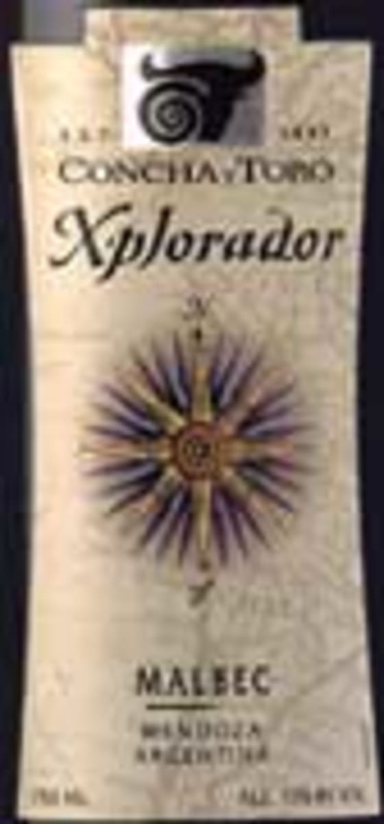 Concha y Toro Xplorador Malbec 2003 Front Label