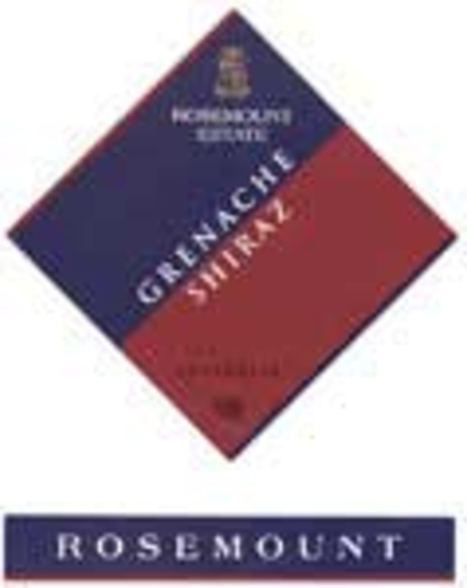 Rosemount Diamond Grenache-Shiraz 2003 Front Label