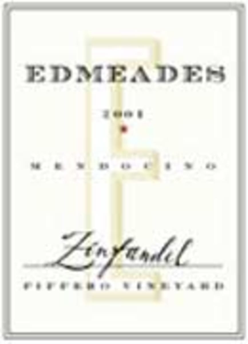 Edmeades Mendocino Zinfandel 2003 Front Label