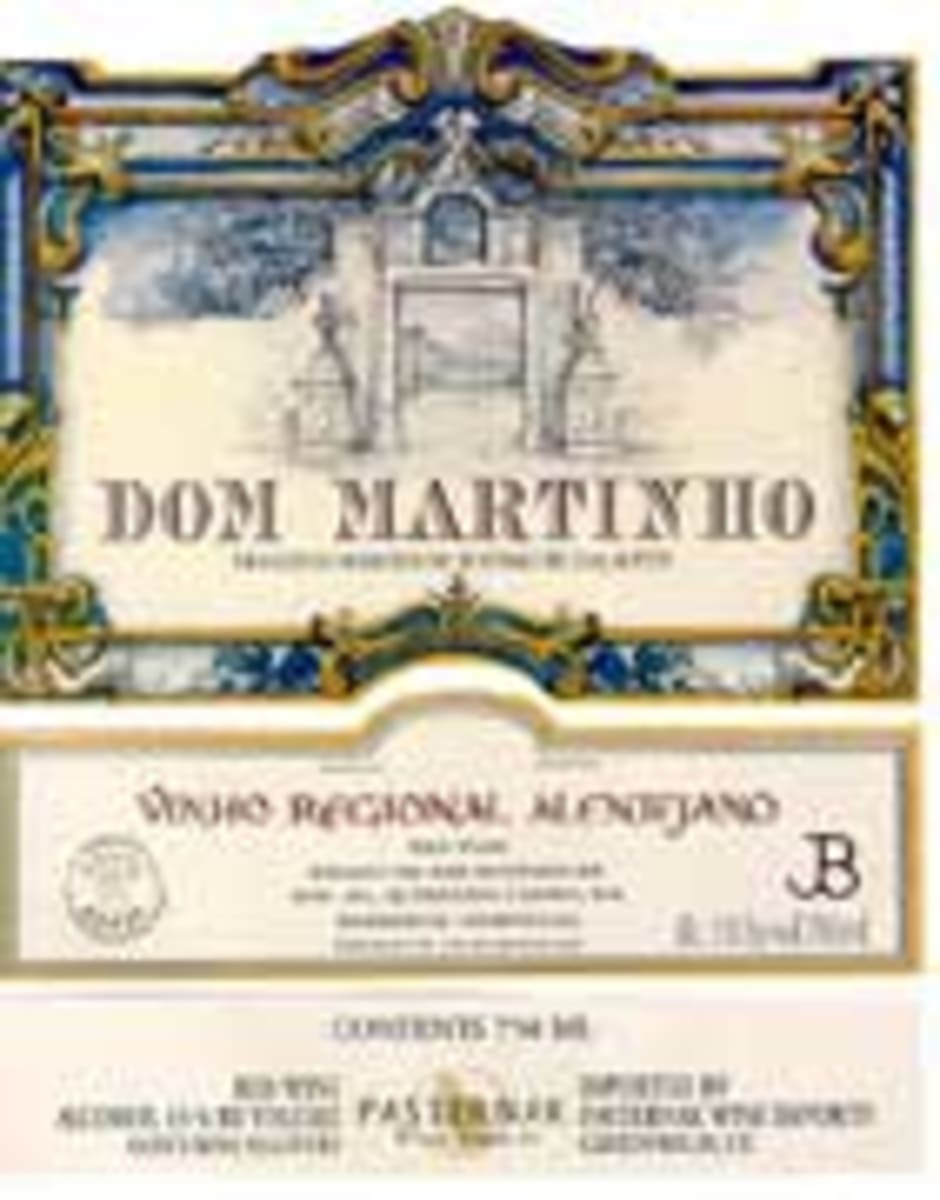 Quinta do Carmo Dom Martinho 2001 Front Label