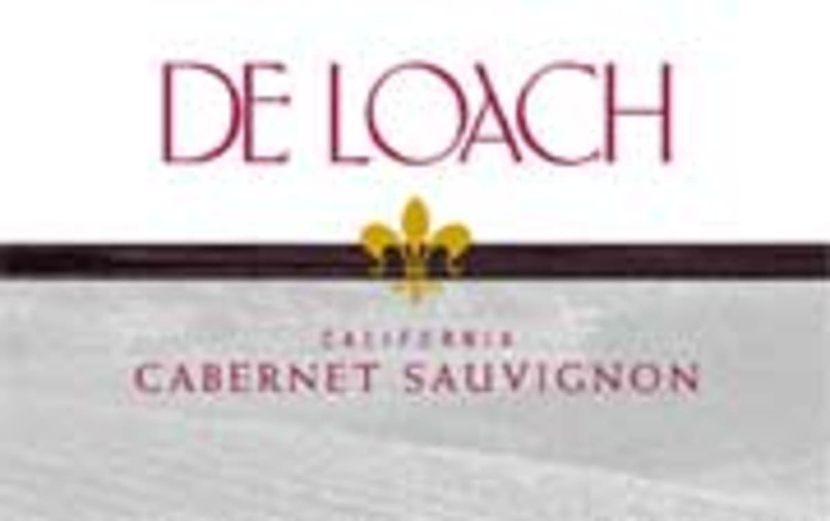 DeLoach California Cabernet Sauvignon 2002 Front Label