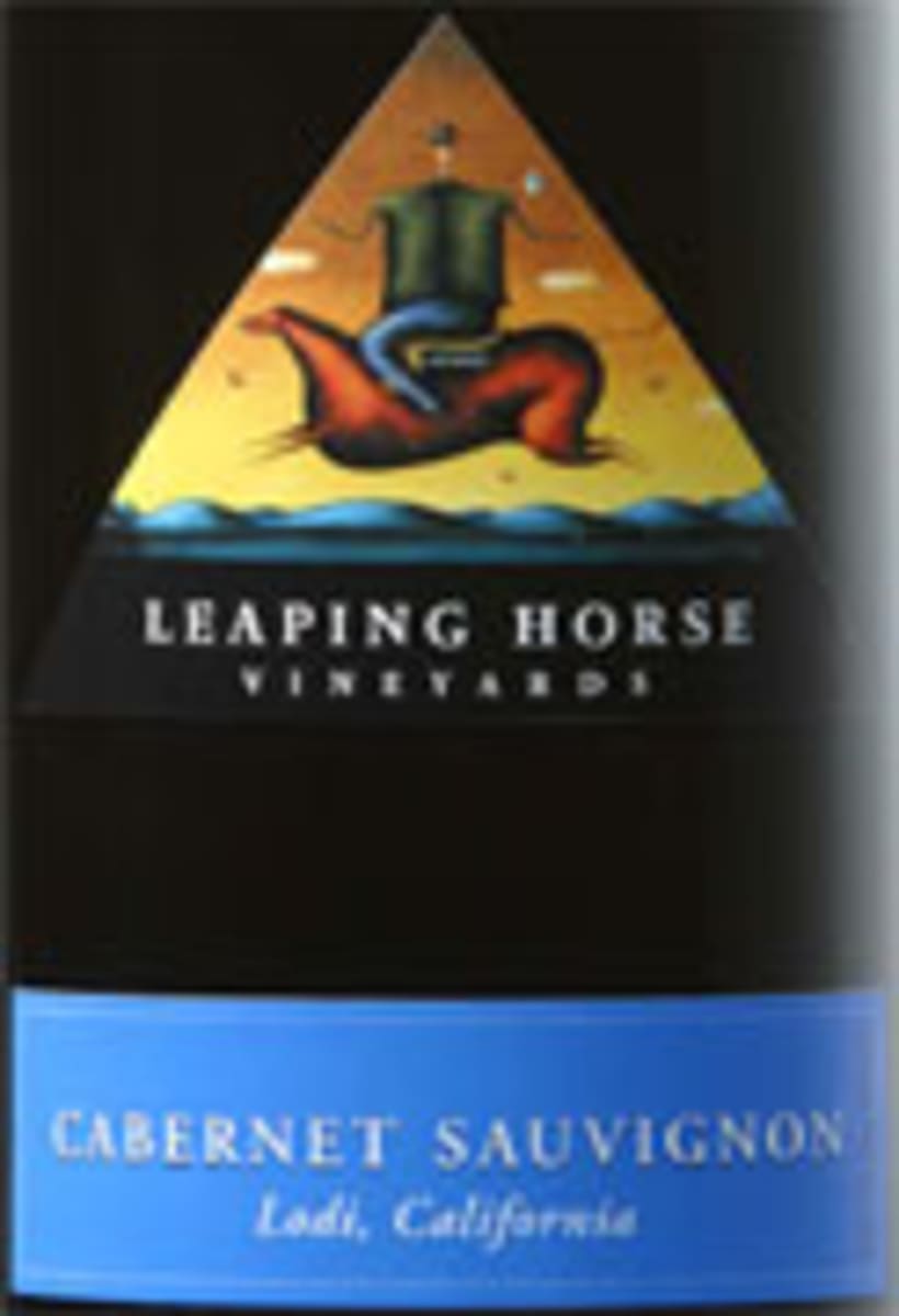 Leaping Horse Cabernet Sauvignon 2001 Front Label