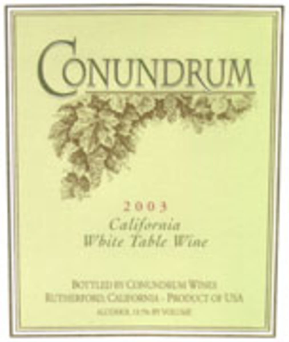 Conundrum White Blend 2003 Front Label