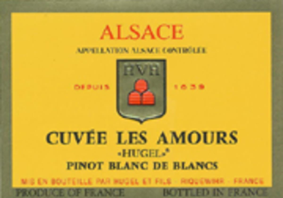 Hugel Cuvee Les Amours Pinot Blanc 2003 Front Label