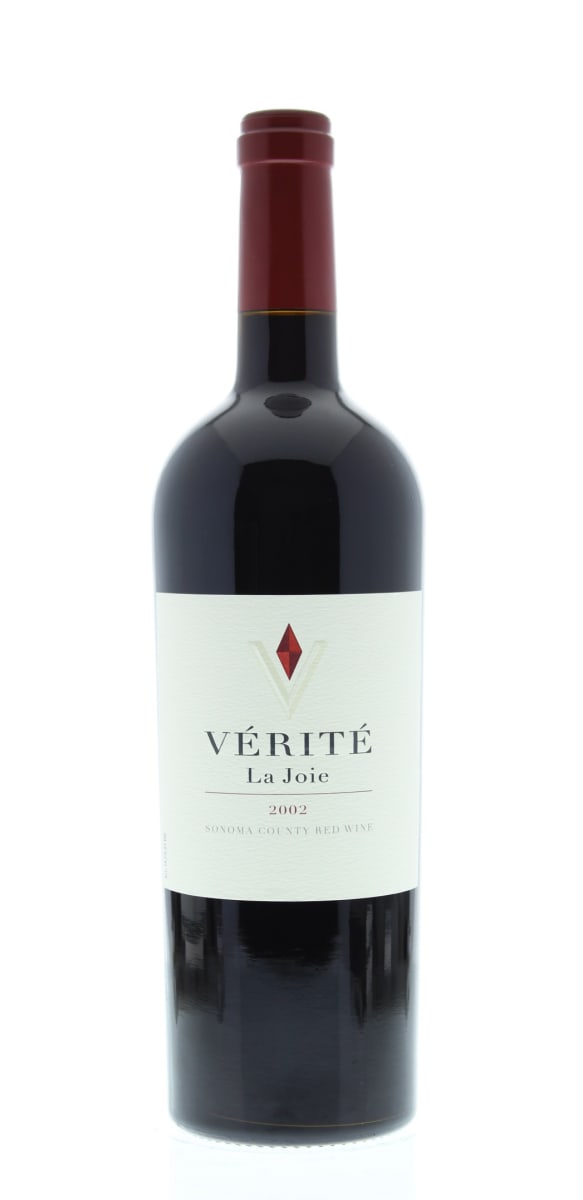 Verite La Joie 2002 Front Bottle Shot