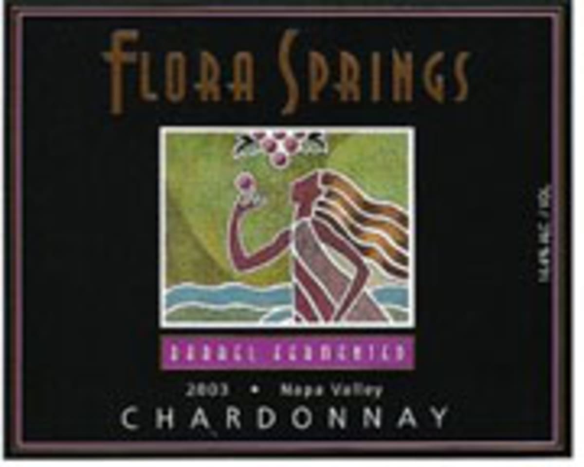 Flora Springs Family Select Chardonnay 2004 Front Label